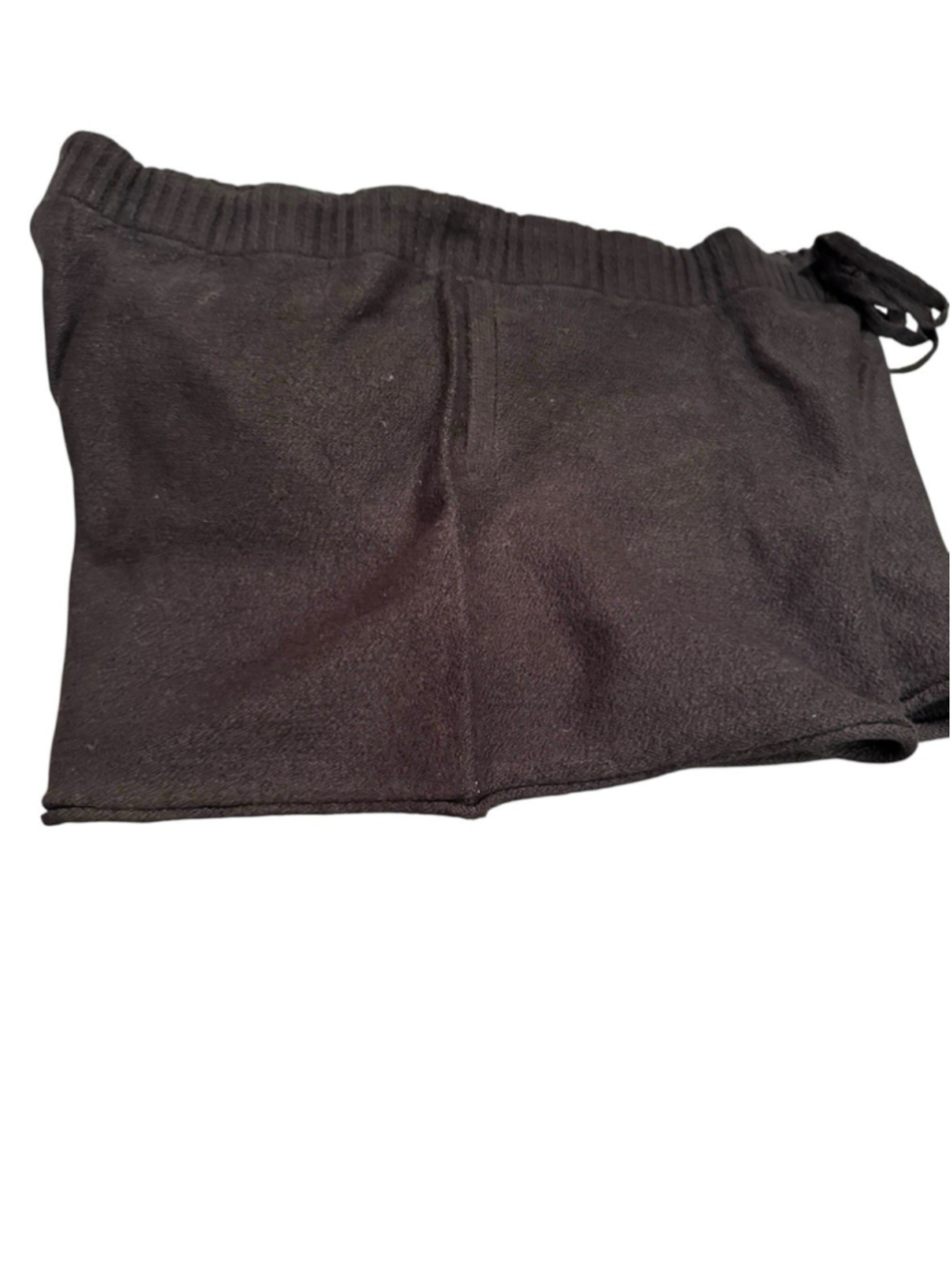 Universal Thread Shorts Womens 2X Black Knit High Rise Lounge Casual Pocket - Picture 7 of 8